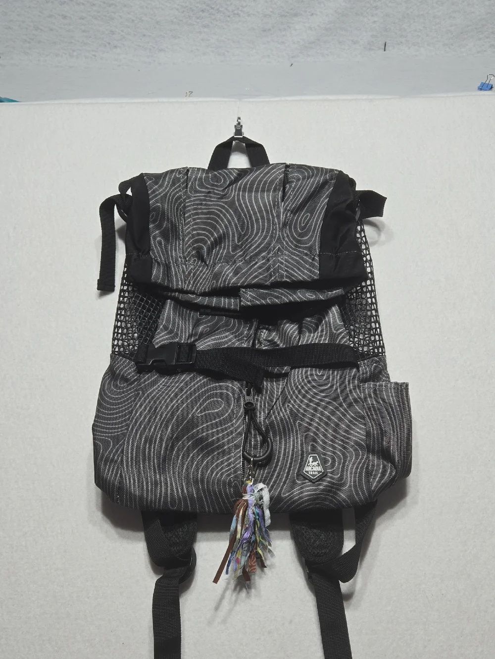Arcadia Trail Dog Backpack Carrier with Custom Pull